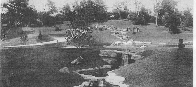 Un coin du Jardin des plantes